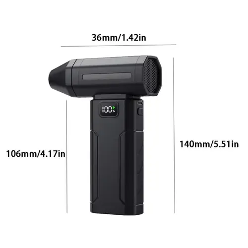 130000RPM Brushless Motor Air Blower Turbo Jet Fan Portable Cordless Air Duster Car Dryer Outdoor Leaf Blower Cleaning Tool Gift - Image 8