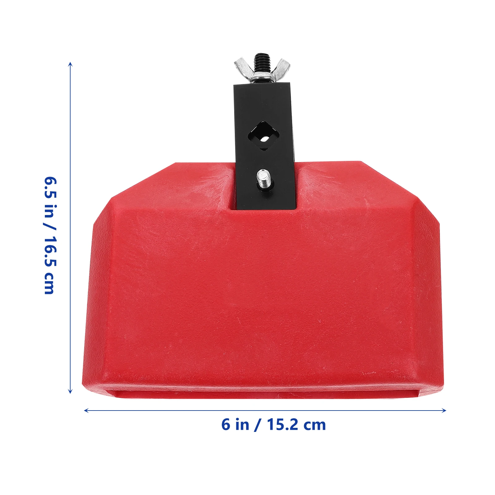 Crisp Sound Plastic Metal Drum Latin Percussion Accessories Cow Bell Holder Easy Installation Drum Accessories Musical