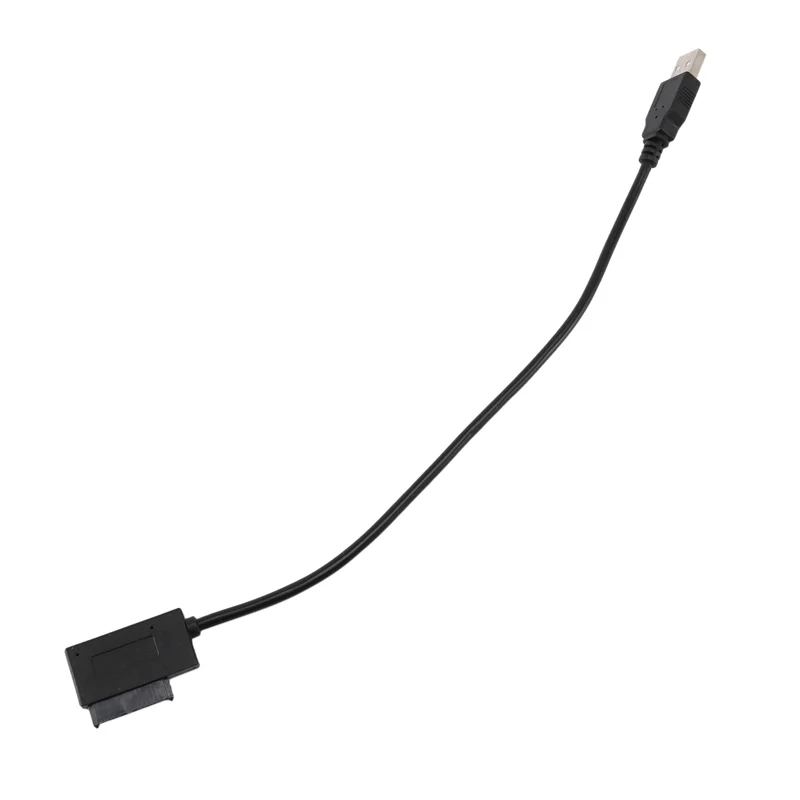 SUNRI-4X USB 2.0 미니 Sata II 7+6 13핀 어댑터 변환기 케이블 노트북 CD/DVD ROM 슬림라인 드라이브