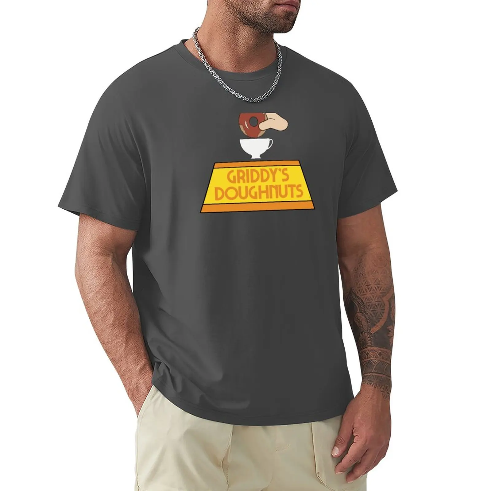 

Griddy's Doughnuts (the Umbrella Academy) T-Shirt boys animal print shirt boys t shirts mens vintage t shirts