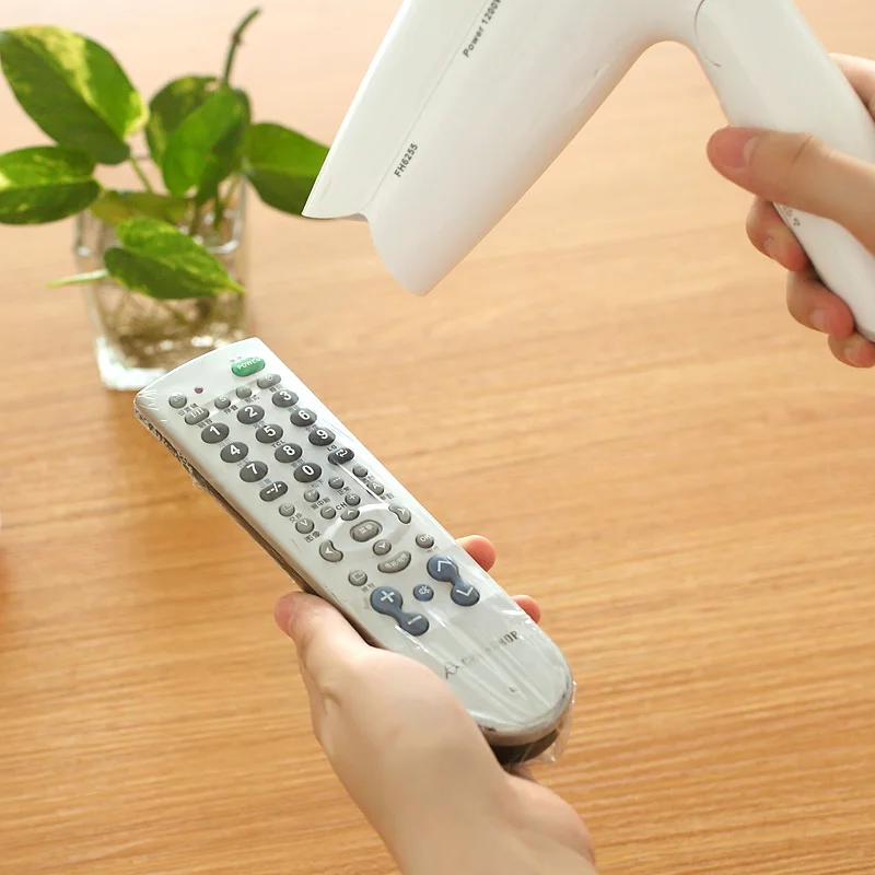 Heat Shrink Film Video TV Air Condition Remote Control Protector Cover Home Waterproof Protective Case 5pcs For Samsung