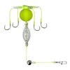 2025 String Hook Fishing Bait Cage Four Hook Carbon Steel Line Group Feeder Sinker Float Sharp Fishing Spring Bait Cage Sea