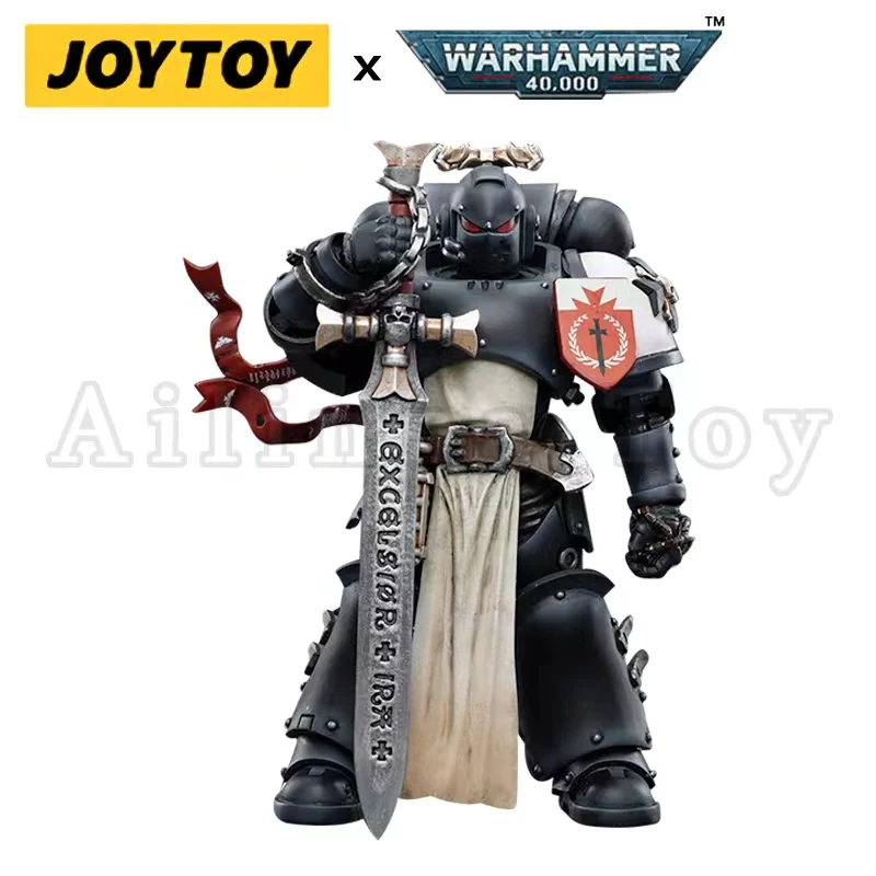 JoyToy Warhammer 40K – Black Templars Sword Brethren (Set 2 Action Figure) 1/18, Modelli Da Collezione Premium