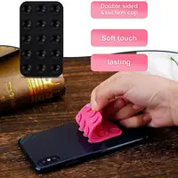 15 Silicone Sucker Strong Double-sided Suction Cup Anti Slip Silicone Suction Cups For Mobile Phones Mobile Phone Holder