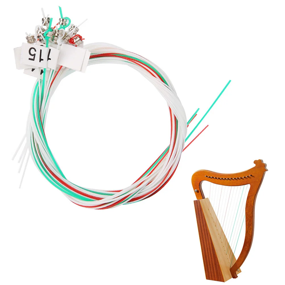 

of Professional Lyre Strings Music Wire Sturdy Strings Nylon Lyre Strings