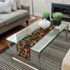 Western Native Boho Aztec Linen Table Runner Dresser Scarves Farmhouse Kitchen Dining Table Runners Holiday Party Decorations 5