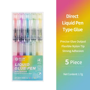 Candy Color Glue Pen Set Quick-Drying Dot Adhesive 1