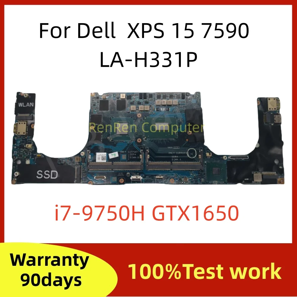 Genuine Dell XPS 15 7590 Precision 5540 Palmrest With Touchpad | UK Layout P1WPT 15HH5