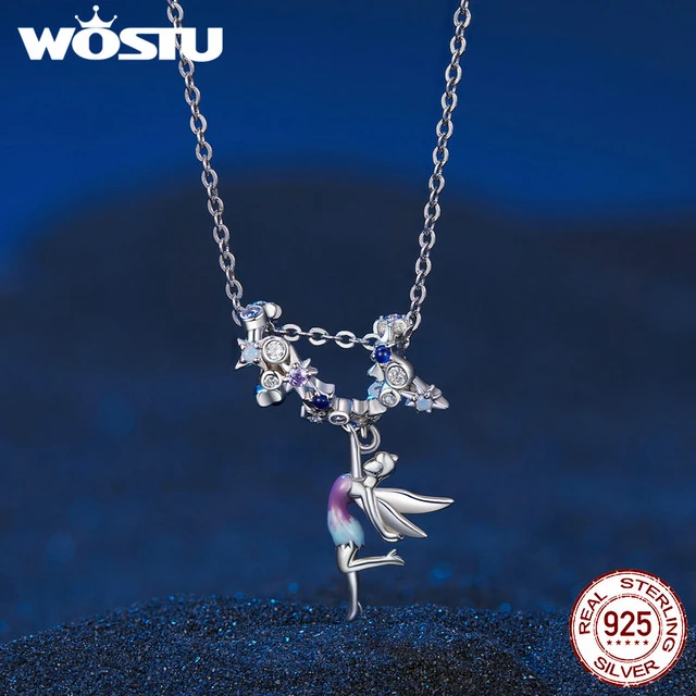 WOSTU 925 Sterling Silver Beads For Jewelry Making Demon Eyes Pendant Bead  Charm Fit Original Bracelet Necklace Gift for Women - AliExpress