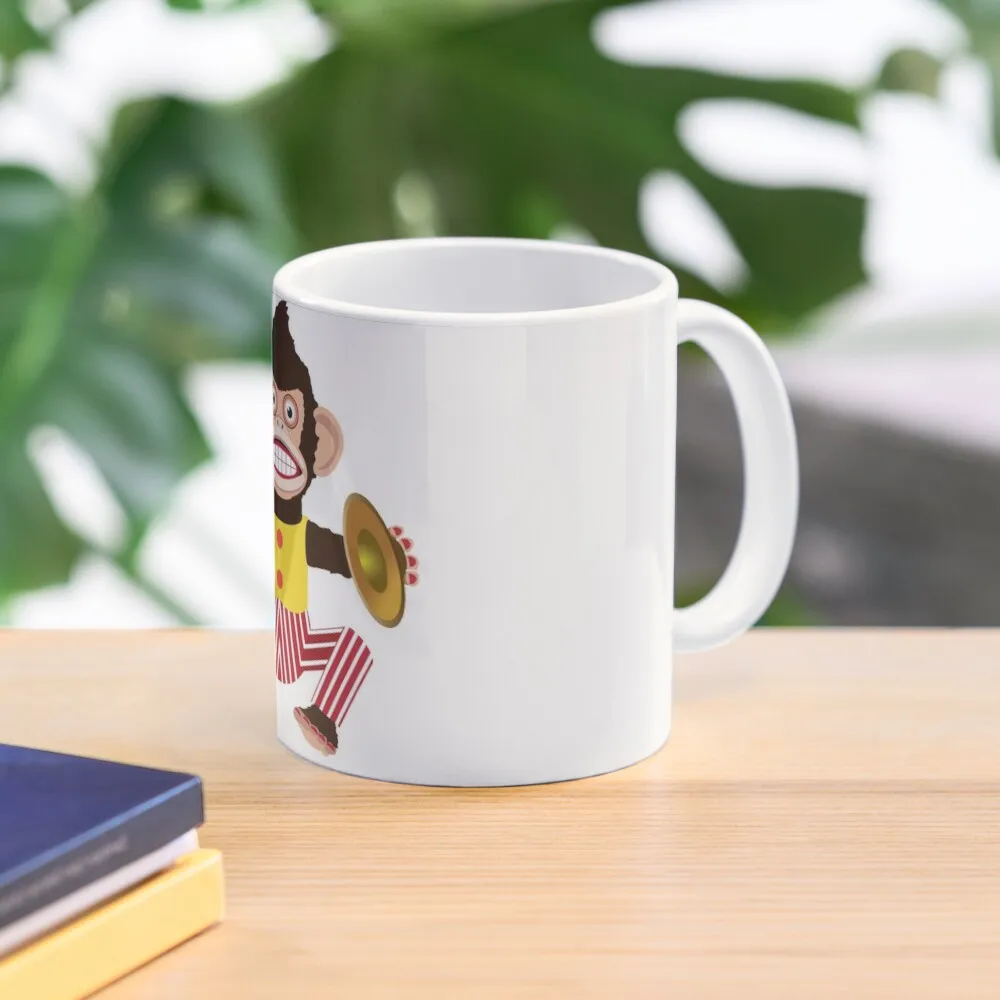 

Monkey with cymbals. Coffee Mug Mug Kawaii Anime Cup Coffee Mug Ceramic