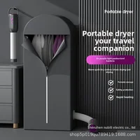 110V Multifunctional Small Dryer Travel Portable Mini Clothes Dryer Set 1