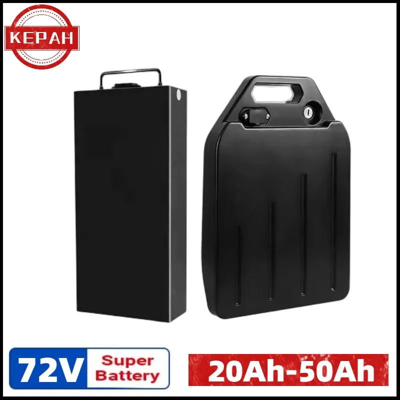 

KEPAH 72V20Ah 72V30Ah 72V40Ah 72V50Ah18650 Li-lon battery detachable universal large capacity battery with sufficient capacity