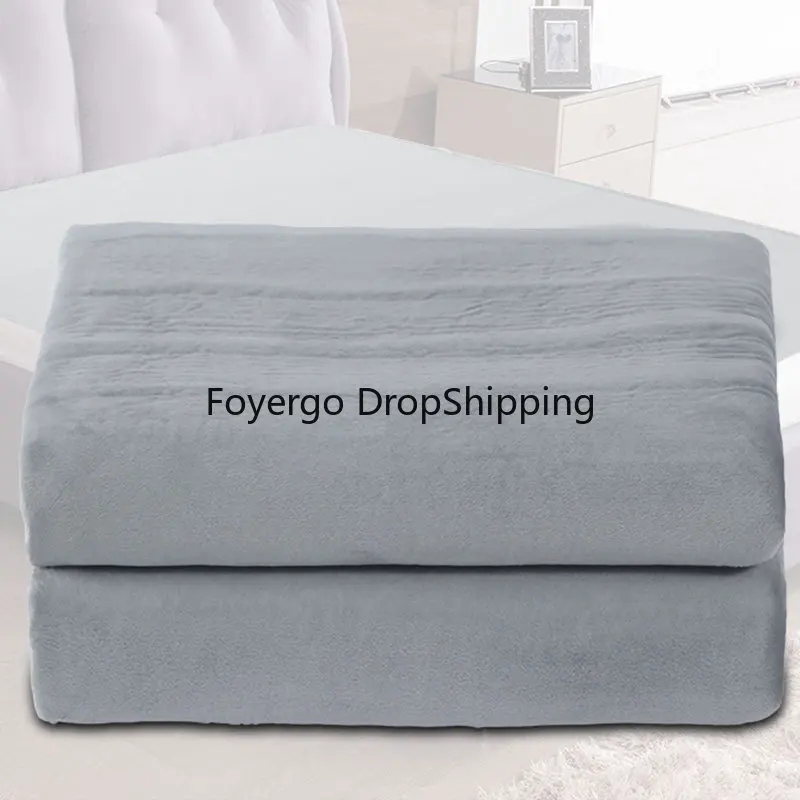 

King Size Electric Blanket Double Heater Thermal Blanket Body Timing Dual Control Smart Heated Carpet Cobertor Casal Bedroom