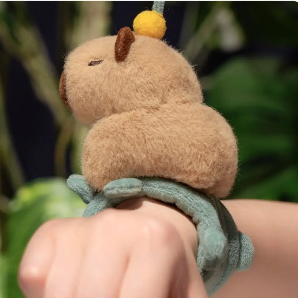 Cat Slap Bracelet Series Wrist Style Simulation Plush Doll Slap Bracelet Cute Doll Puppy Capybara Plush Wrist Band Christmas Toy