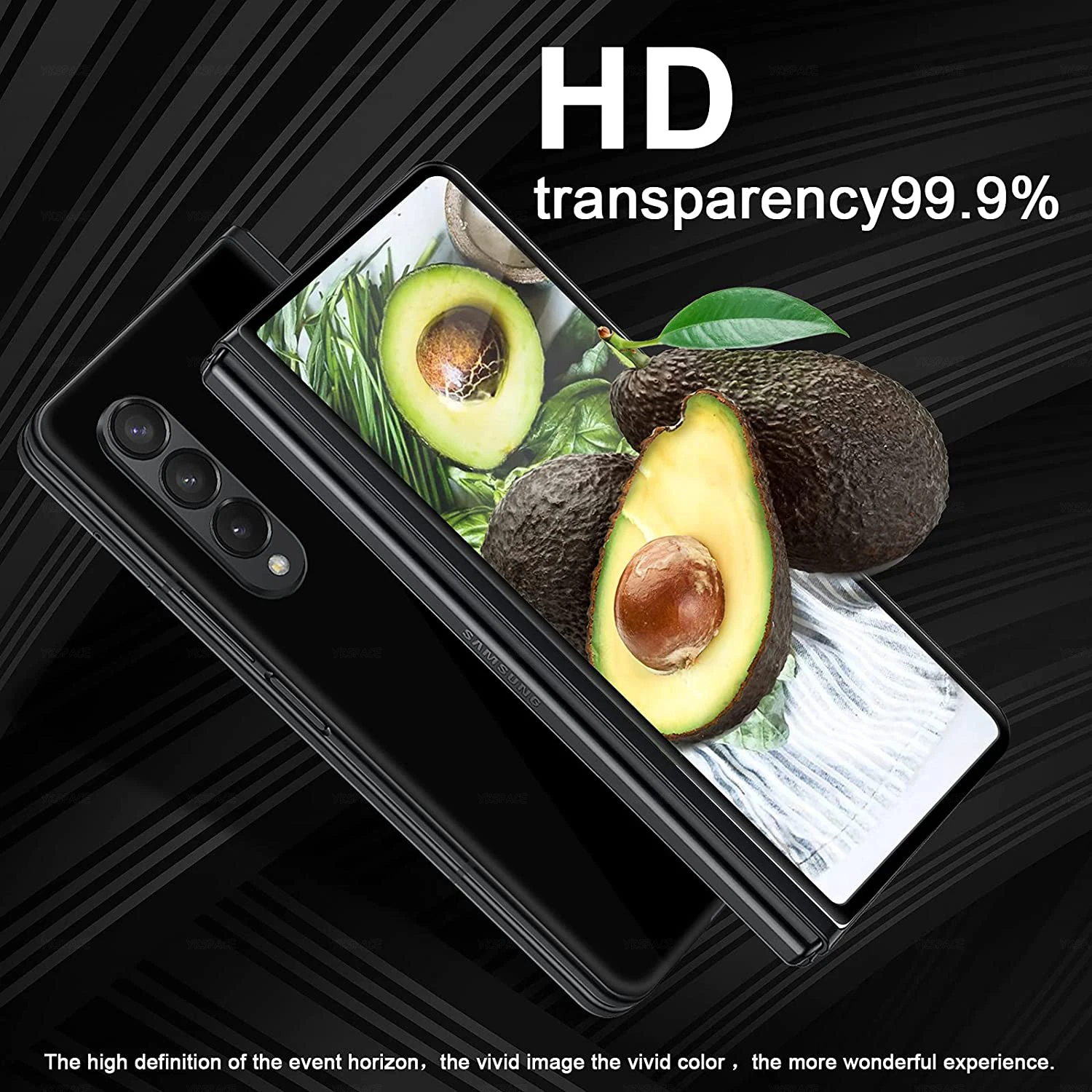 Enhanced 3D Clear Tempered Glass Full Cover Screen Protector