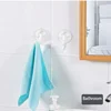 Suction cup hook, transparent and reusable heavy-duty vacuum suction cup hook, glass kitchen supplies, bathroom towel hook 2