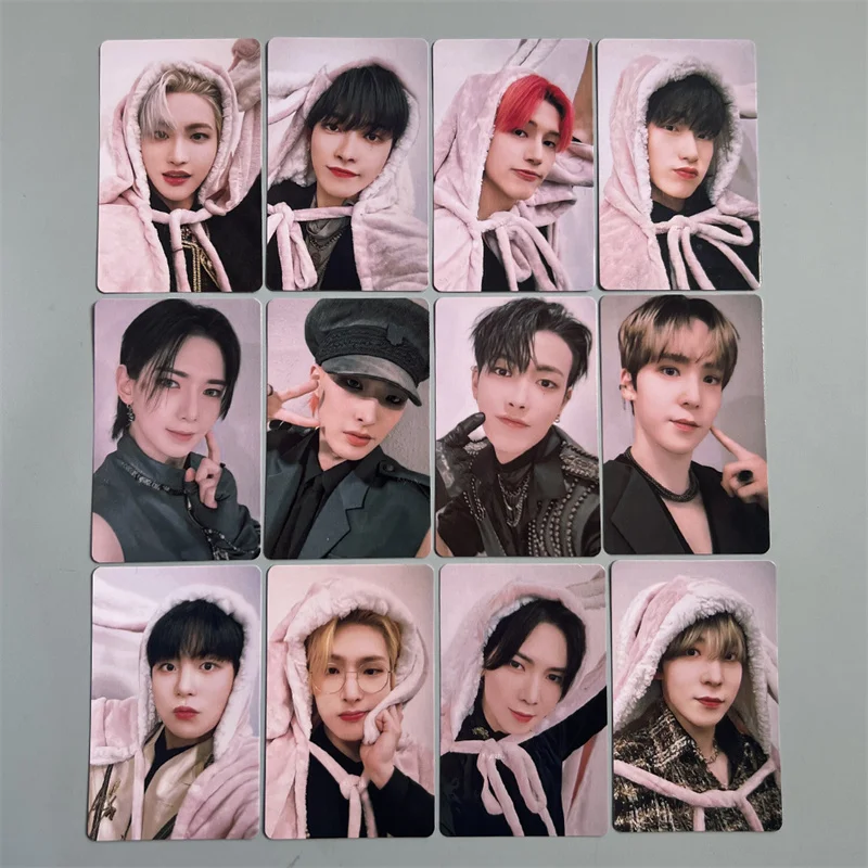 

8 шт./набор Альбом Kpop ATEEZ ограниченная ломо-карта вращающаяся открытка счастливый рисунок Seonghwa Hongjoong Yunho коллекция вееров Подарочная Фотокарта