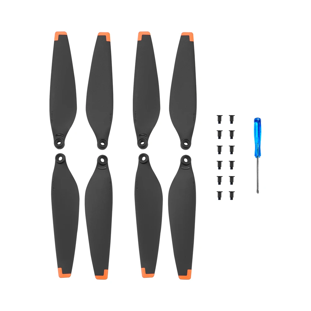 

2 Pairs Propellers Replacement For DJI Mini 3 Drone Low-Noise Propeller Props Blades Wing Fans With Screws Set Drone Accessories