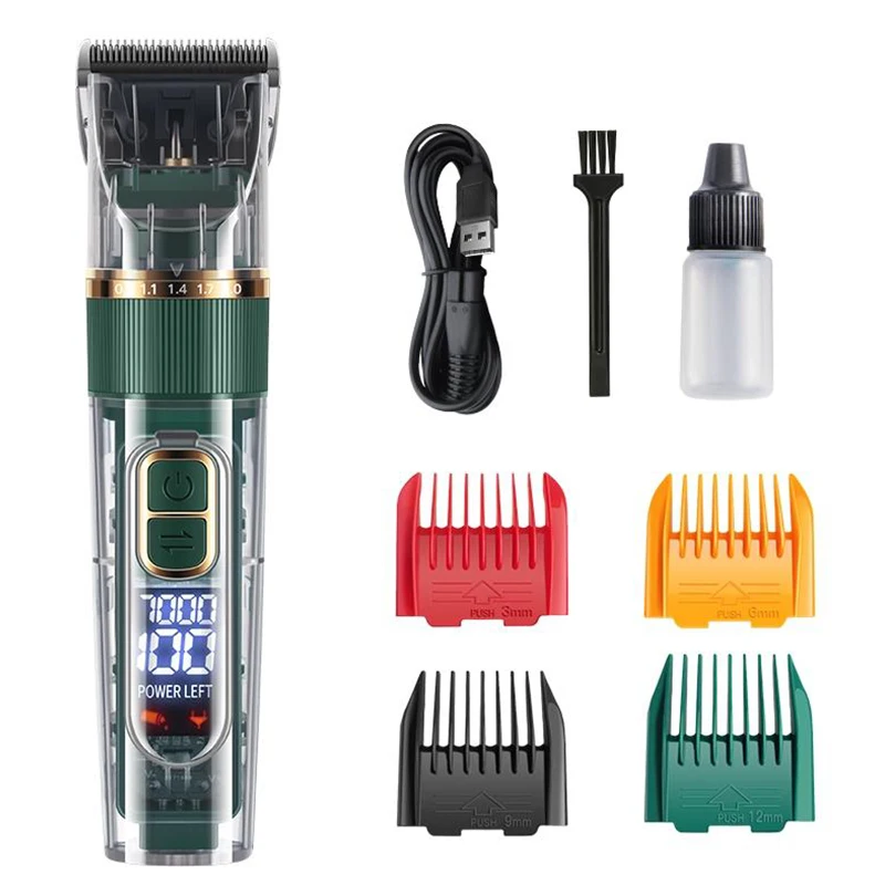 Pet Electric Hair Clipper Dog Beauty Clipper Shaver Full Set Waterproof Multifunctional Cleaning Supplies pet hair trimmer dog hair trimmer dog clipper pet clipper hair trimmer