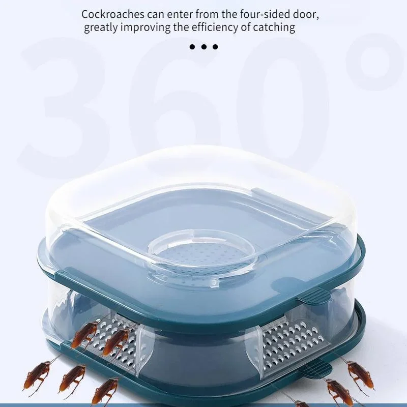 Cockroach Trap Non-toxic Reusable Household Cockroach Repellent Bait Pest Control Eco-friendly Cockroach Kitchen And Bathroom