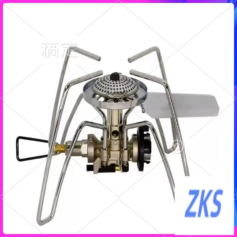 ZZ-Outdoor Ultralight Camping Gas Stove 6
