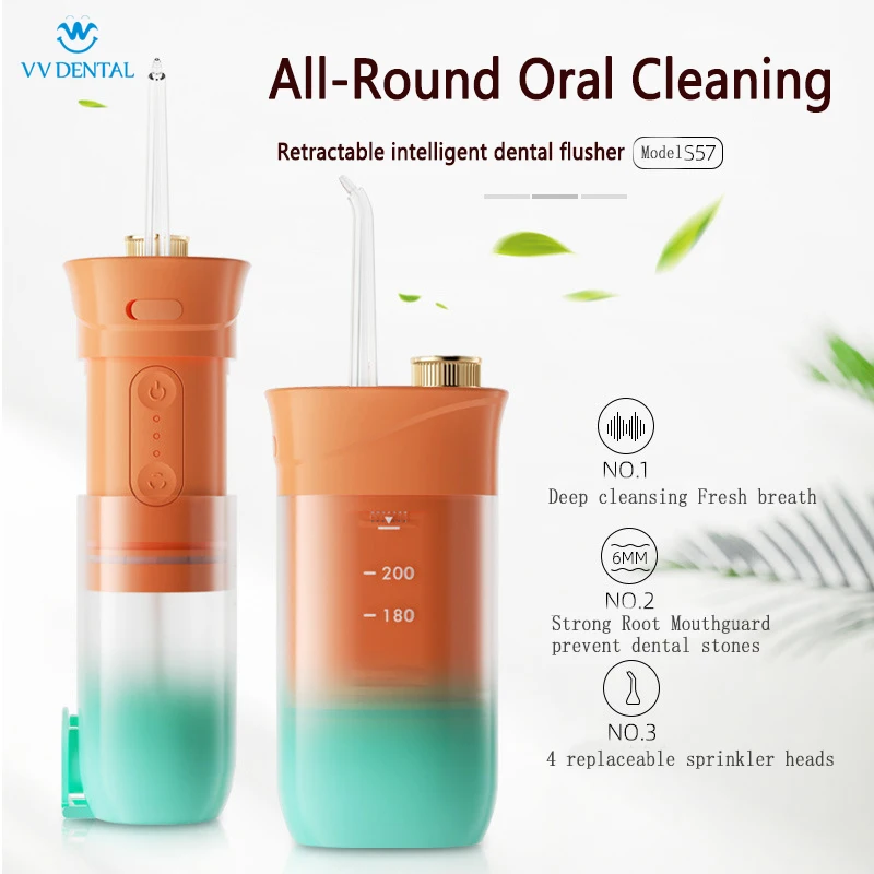 

VVDental Portable Oral Irrigator For Tooth Removal Of Tartar, Calculus And Plaque Teeth Oral Cleaning Products