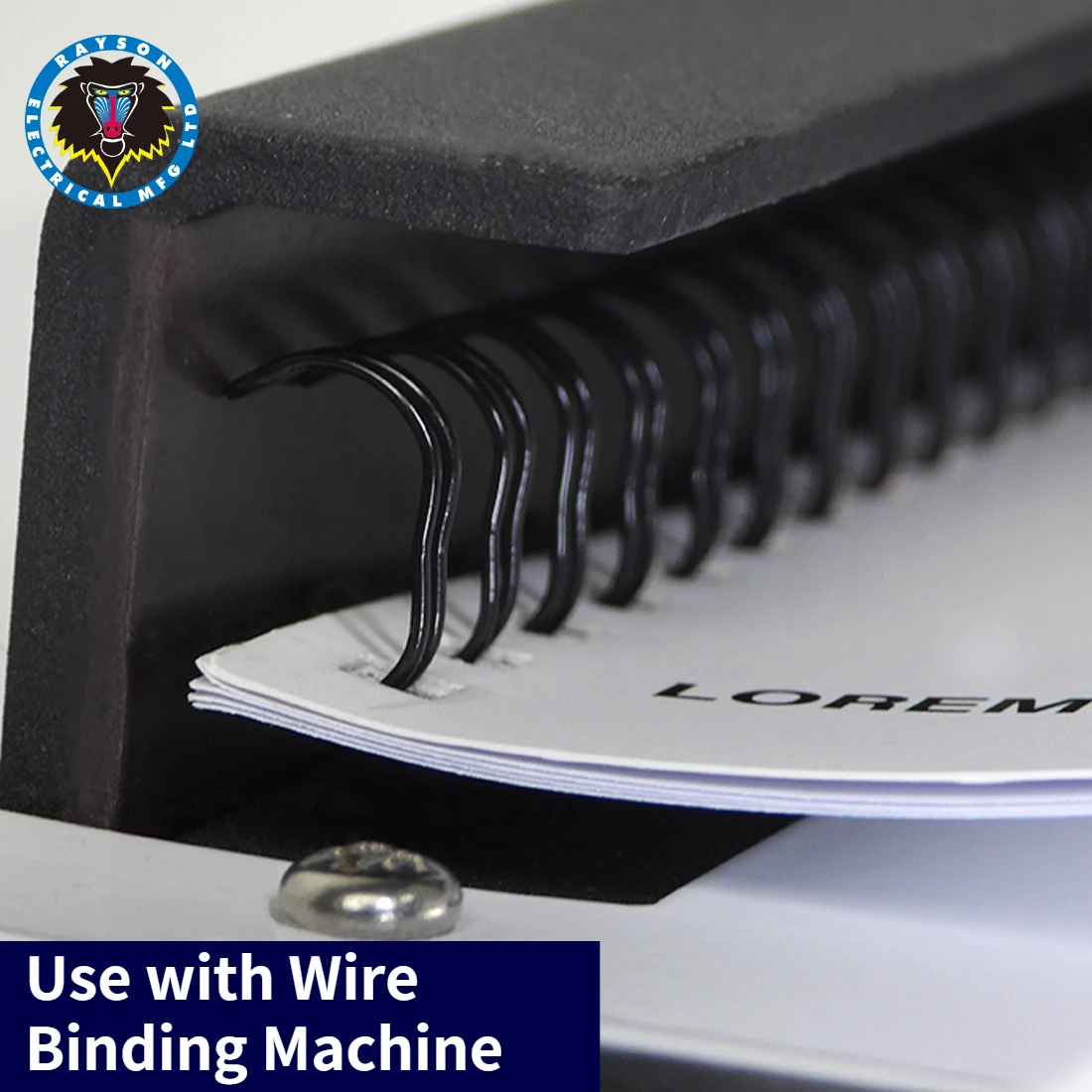 50pcs Double Loop Wire for Binding Machine Hole Punch Materials is Metal A4 Ring, 3:1, for Office Accessories School Supplies