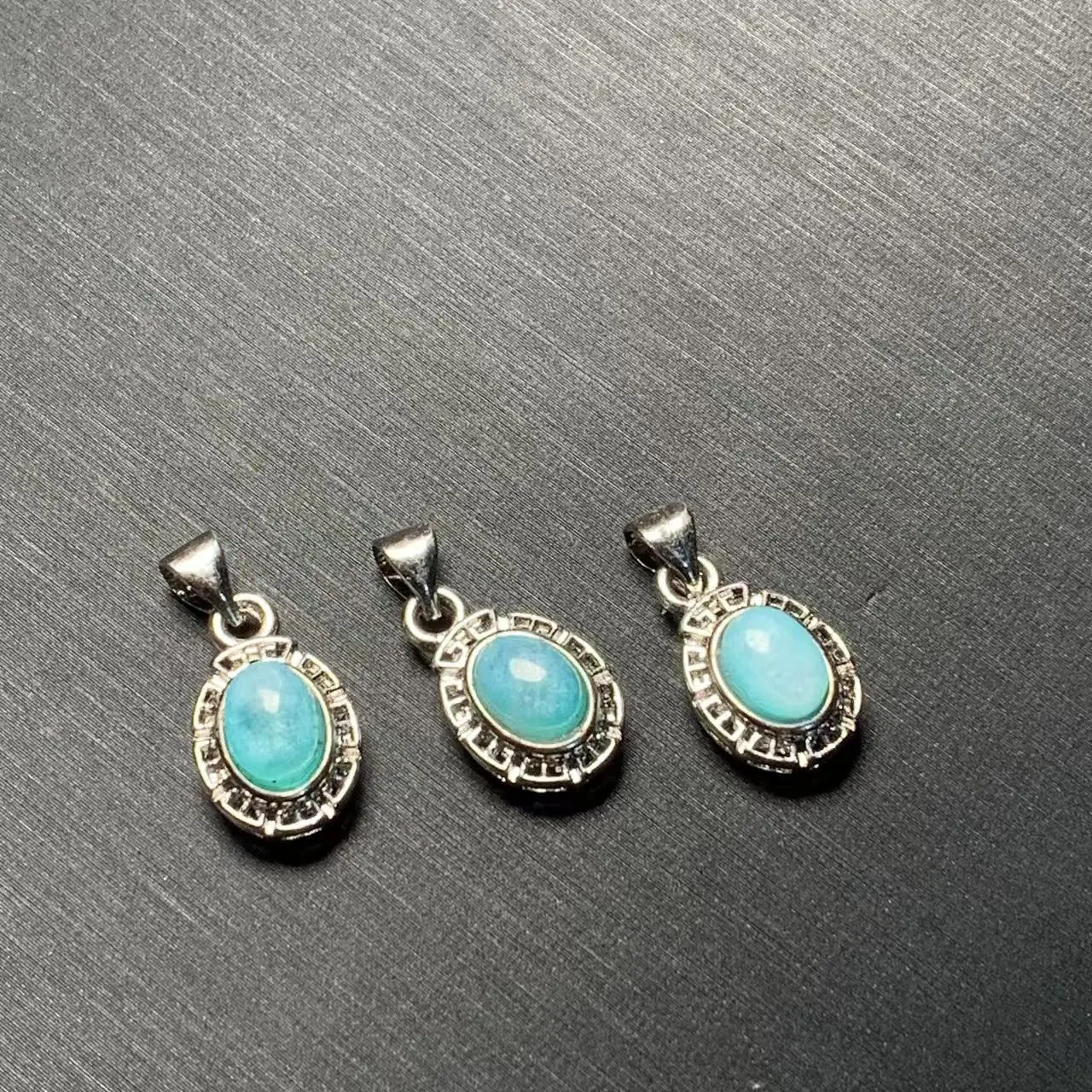 OVAL Natural amazonite Pendant Necklace Fine Jewelry Handmade Stones Wholesale Healing Energy Gift Lucky Jewelry