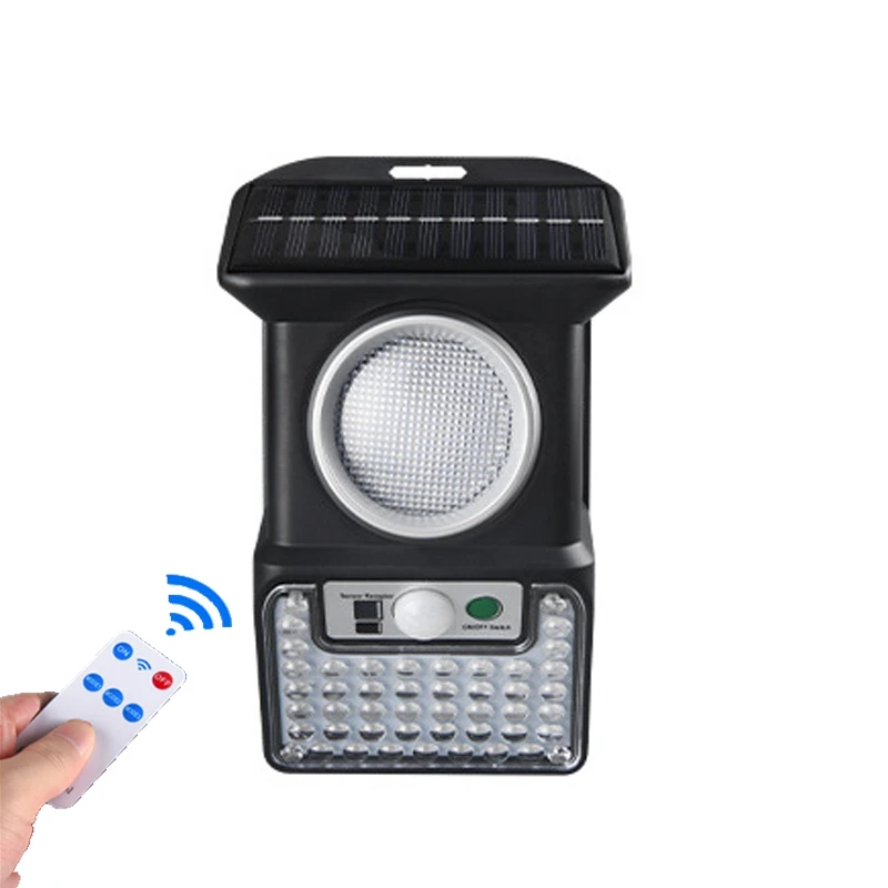 

Outdoor Solar Lights Garden Spotlight Motion Sensor Wall Lamp Waterproof Solar Warning Lamp for Garage Lighting With 4 mode