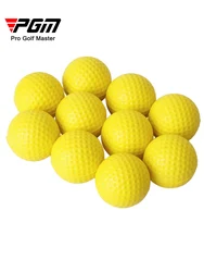 10pcs Light Indoor/Outdoor Practice Golf Balls - Soft PU Foam Sponge (10PCS)