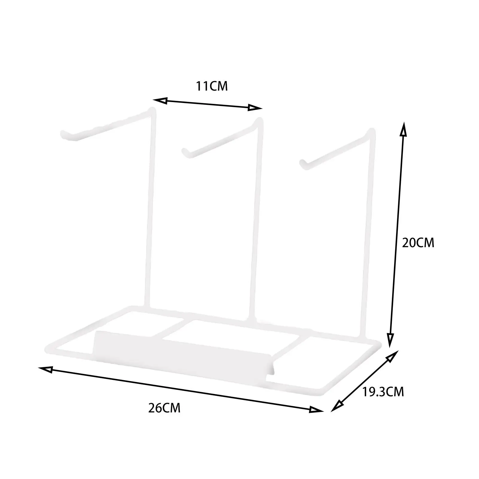 Organizzatore Di Gioielli In Metallo Stand Free Standing Moderno Appendiabiti Espositore Per Bracciali Bigiotteria Fasce Per Capelli Portachiavi Comò