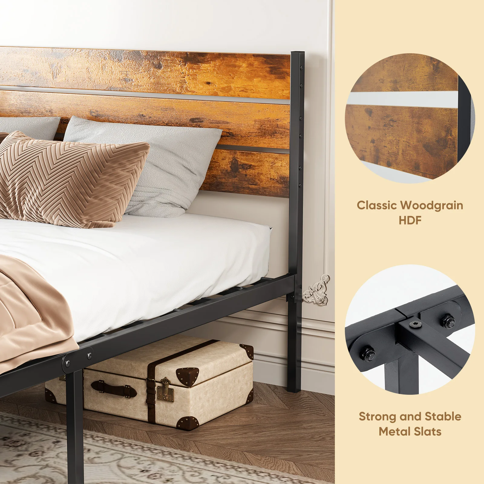 under bed storage space