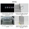 110V/220V Automatic Household Portable Sink Dishwasher Small Free-standing Installation-free Kitchen Ultrasonic Wash Dishwasher 4