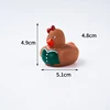 Christmas Gingerbread Man Rubber Duckies Toys Gingerbread Man Theme Party Decor Small Funny Rubber Ducks for Xmas 6