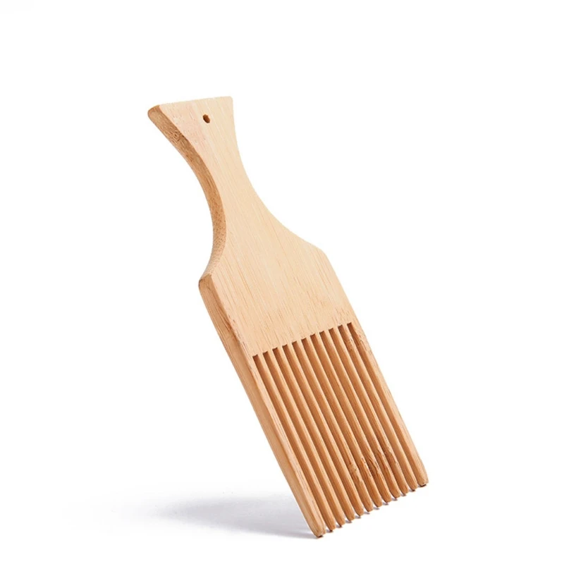 

50LD Wooden Beard Comb Wood Hair Pick Comb Beard Pick Comb Wooden Hair Picks Long Tooth Detangling Comb for Women Men