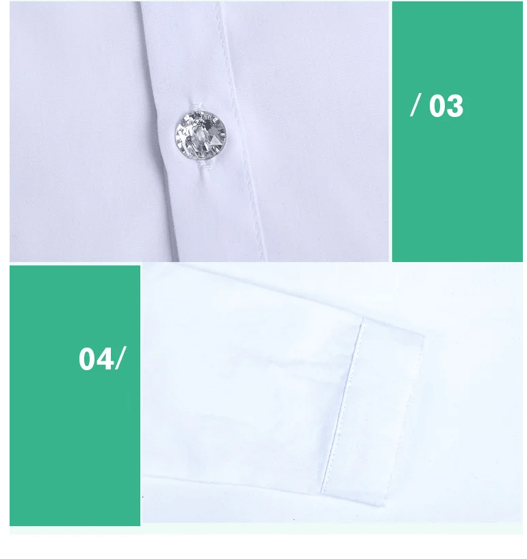 Baby Kleinkind Teenager Kleidung Schuluniform Jungen Hemden weiß Langarm Turn-Down Kragen Kinder Shirt für Jungen Kinder Tops – Detail 3
