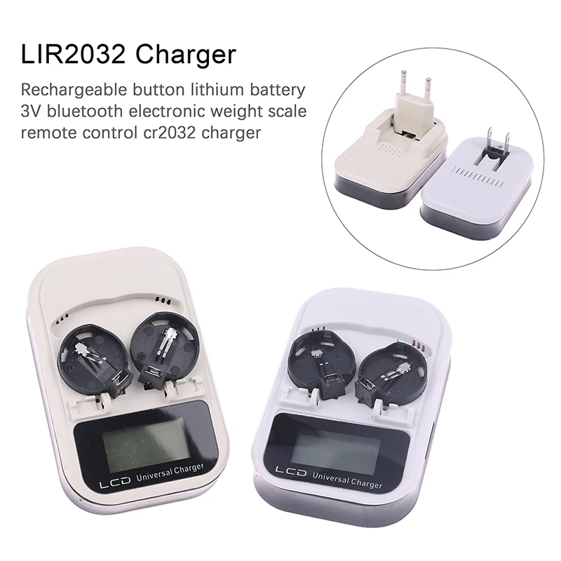 Button Battery Charger 3v Plug Button Battery Accessories & Charger Accessories Aliexpress