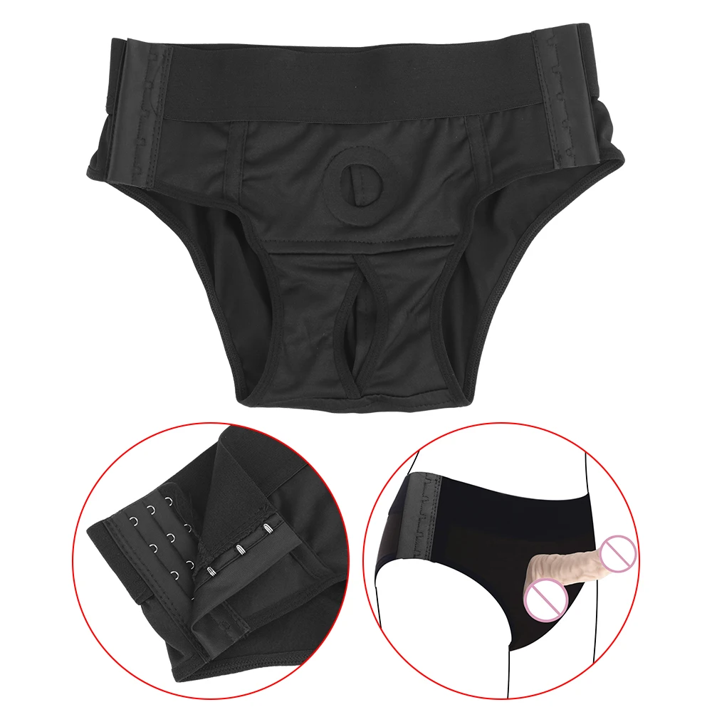 Sex Toys Wearable Strapon Panties With O-Rings Strap-on Dildo Pants Adjustable Ultra Elastic for Woman for lesbian