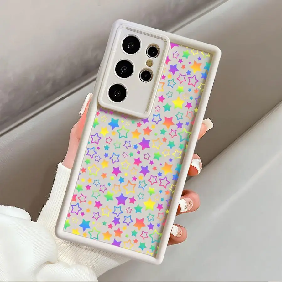 Colorful Stars Soft Phone Case Cover