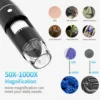 Digital Microscope Camera 3 In1 Type C USB Portable USB Handheld Microscopes For Soldering LED Magnifier Mobile Phone Repairing 5