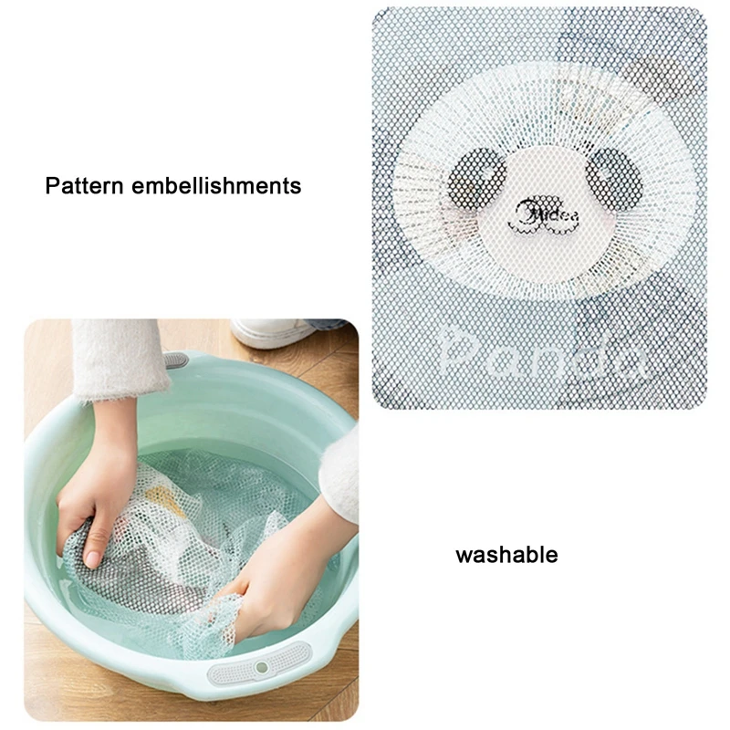 18 Inch Cartoon Pattern Fan Protection Covers Safety Cover Child Baby Anti-pinch Electric Net Mesh Fan Covers Dustproof