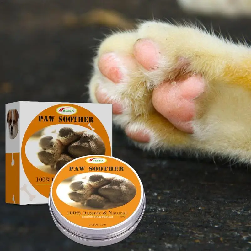 30g Pet Paw Balm Natural Skin Healing Balm Paw Soother Moisturising Cream for Repairing Dry and Cracked Skin Dog Cat Care
