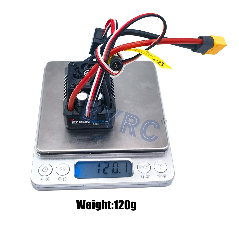 HobbyWing EZRUN MAX10 G2 140A Sensored 2-4S Lipo Brushless