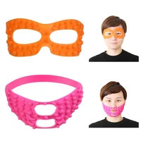 Reusable Silicone Eyes Mask With Hook Ice Mask Eye Care Relaxing Sleeping For Lazy Eye For Dark Circles Acupressure Massager 1