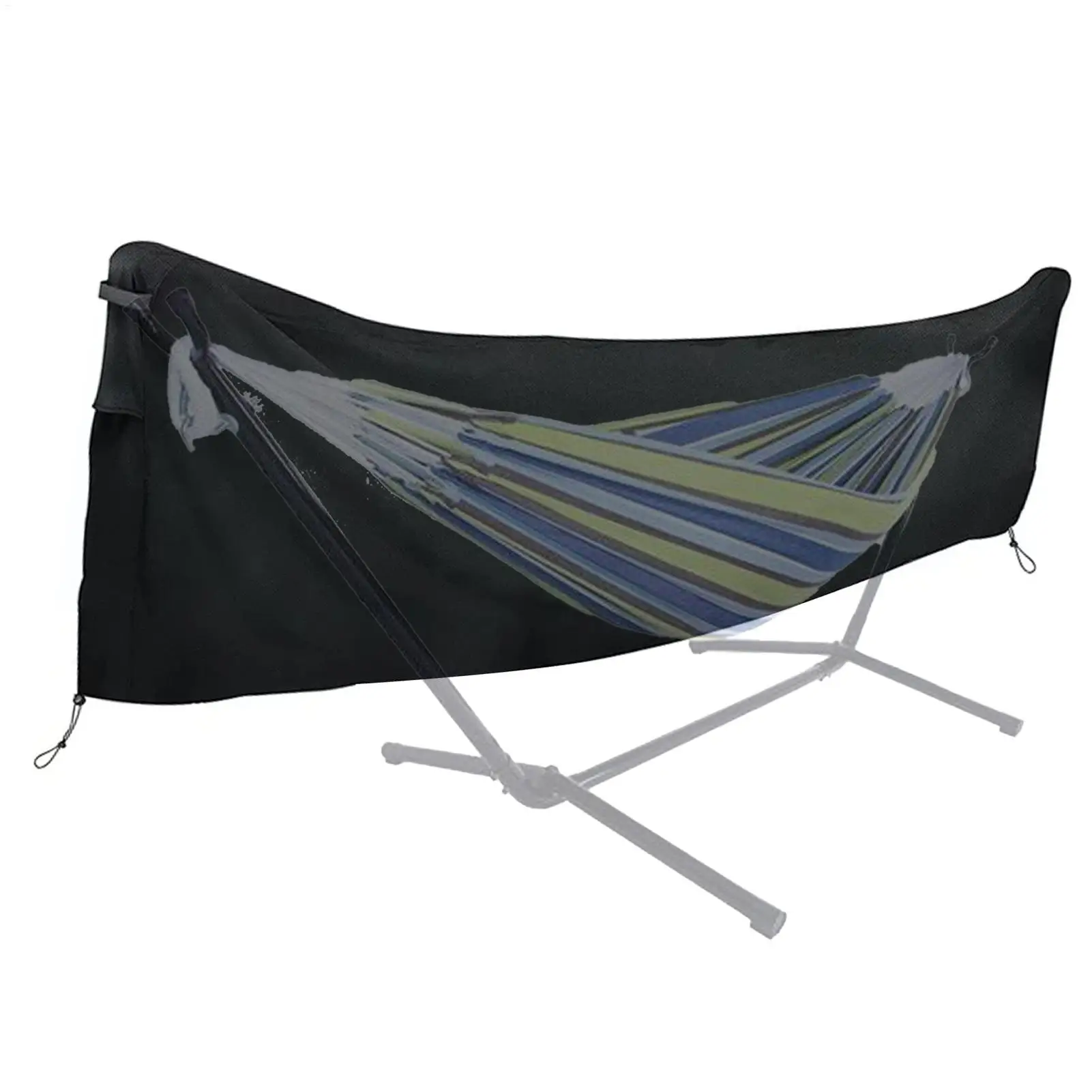 1pc Outdoor Swing Cover Waterproof Outdoor Hammock Cover Windproof Camping Equipment Sleeve Uv Protection 420D Oxford Tarpaulin