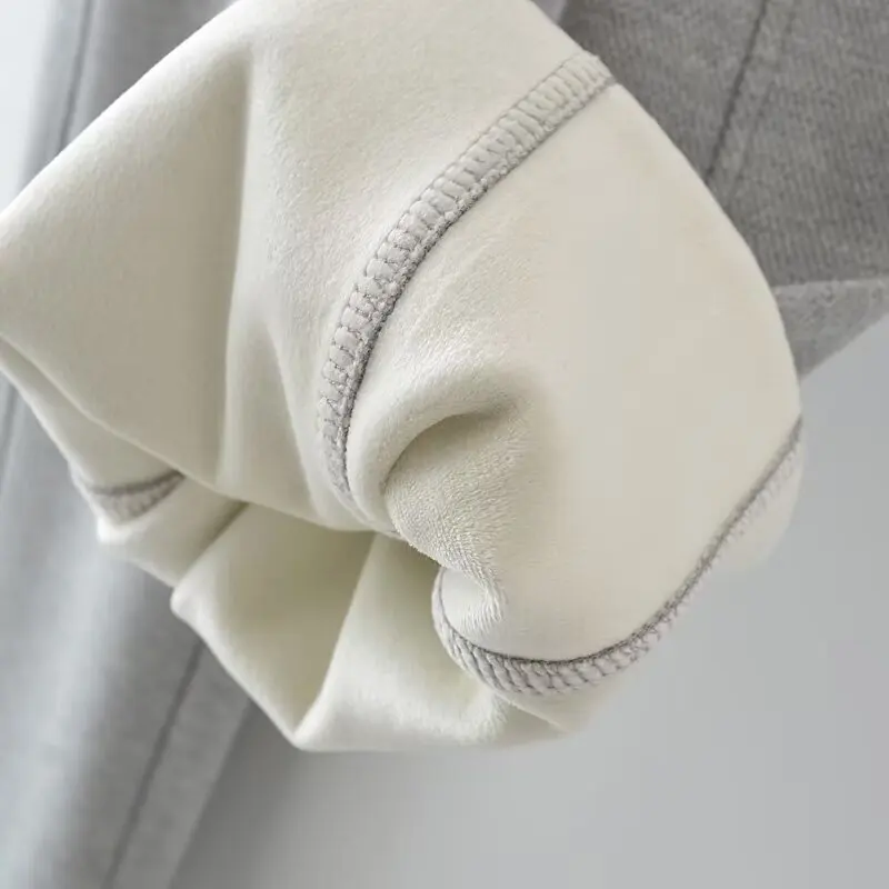 XXXXL Fashion Plus Size Women's Harem Pants New Autumn And Winter Simple Fleece And Thickened Ankle-Length Trousers 908