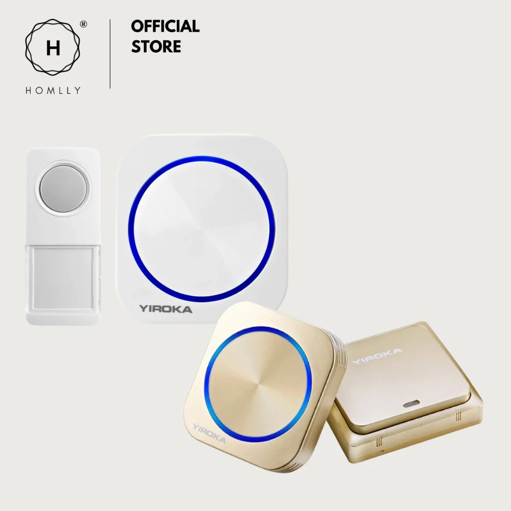 

Homlly Wireless Door Bell (No Battery Needed)