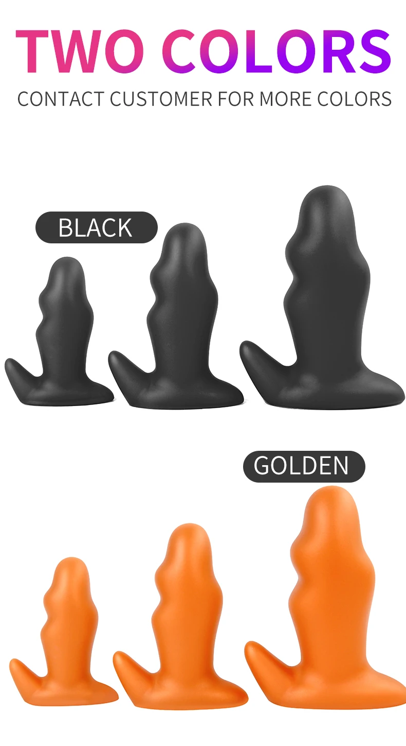 Butt Plug Anal Toy For Men And Women Soft Silicone Plug_voghion.com