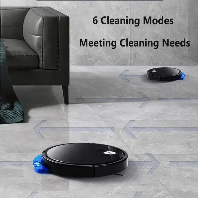 3-in-1 Smart Robot Vacuum Cleaner Household Sweeping Robot 2800PA with Remote Control & APP Super Quiet Wet & Dry Floor Mopping 2