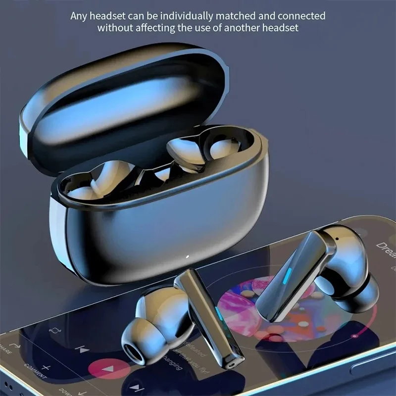 Wireless Earphones Xiaomi Bluetooth TWS Sports with Dual HD Mic LED Display for Gaming